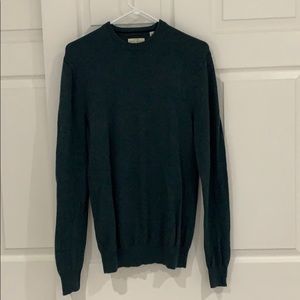 Green Merino Wool Sweater
